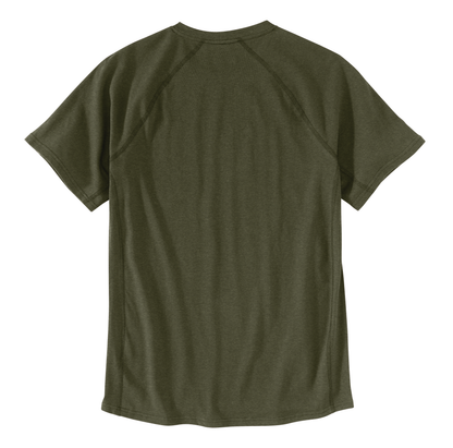 Carhartt Force Relaxed Fit Short Sleeve Tee Basil Heather