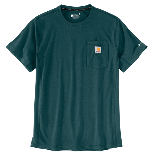 Carhartt Force Relaxed Fit Short Sleeve Tee Greenstone