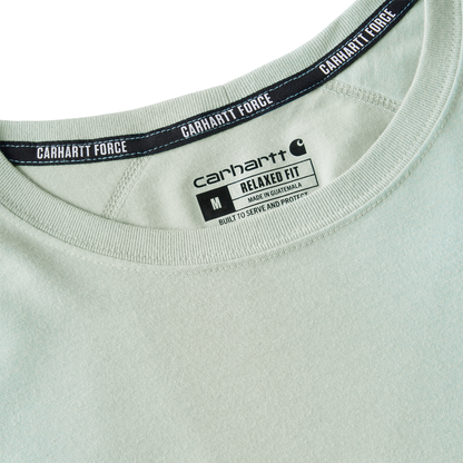 Carhartt Force Relaxed Fit Short Sleeve Tee Smoked Teal