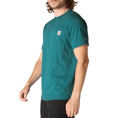 Carhartt Force Relaxed Fit Short Sleeve Tee Transformative Teal