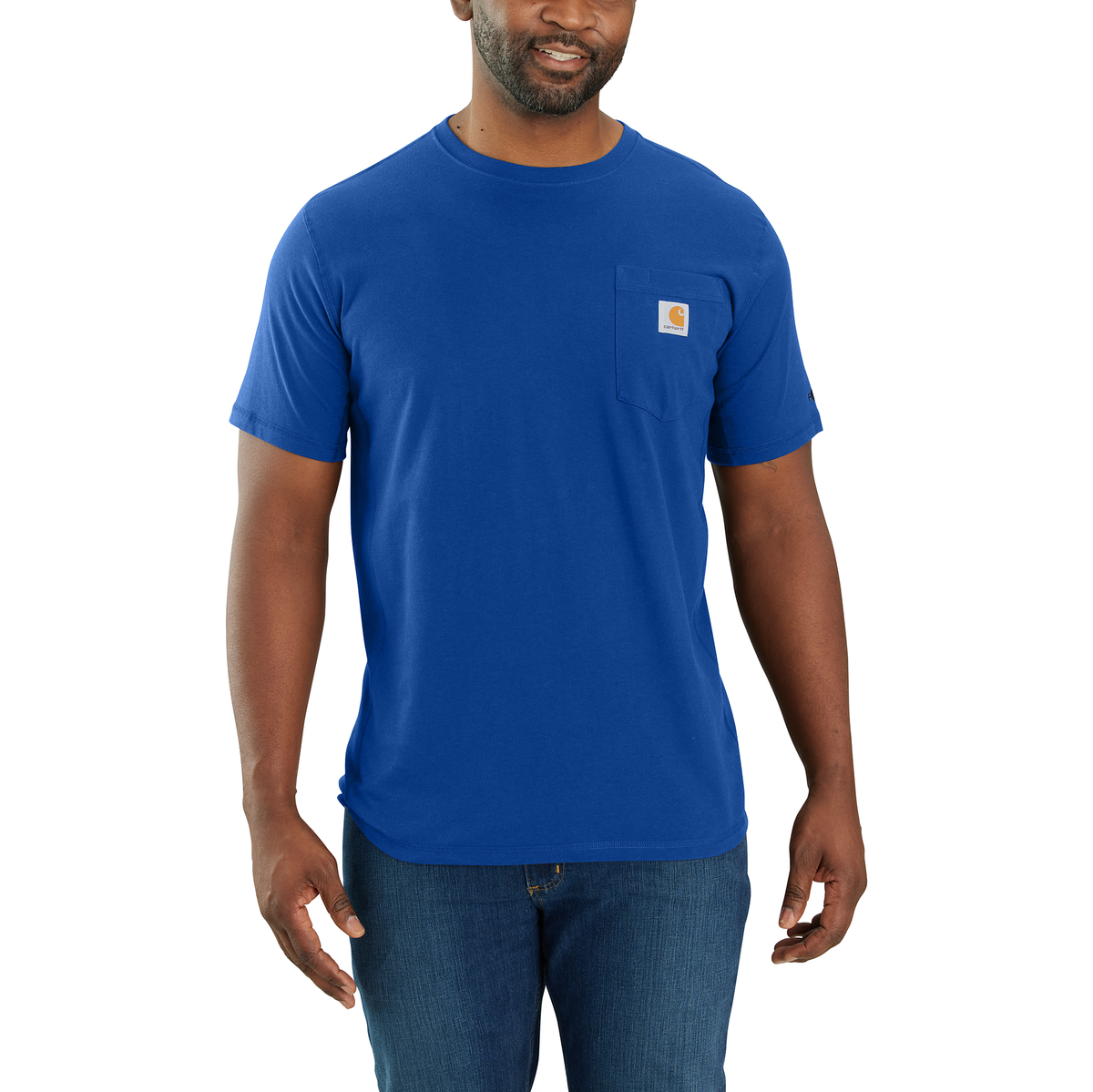 Carhartt Force Pocket Tee Glass Blue