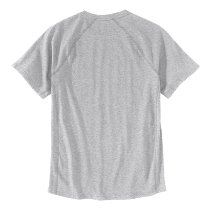 Carhartt Force Relaxed Fit Short Sleeve Tee Heather Grey
