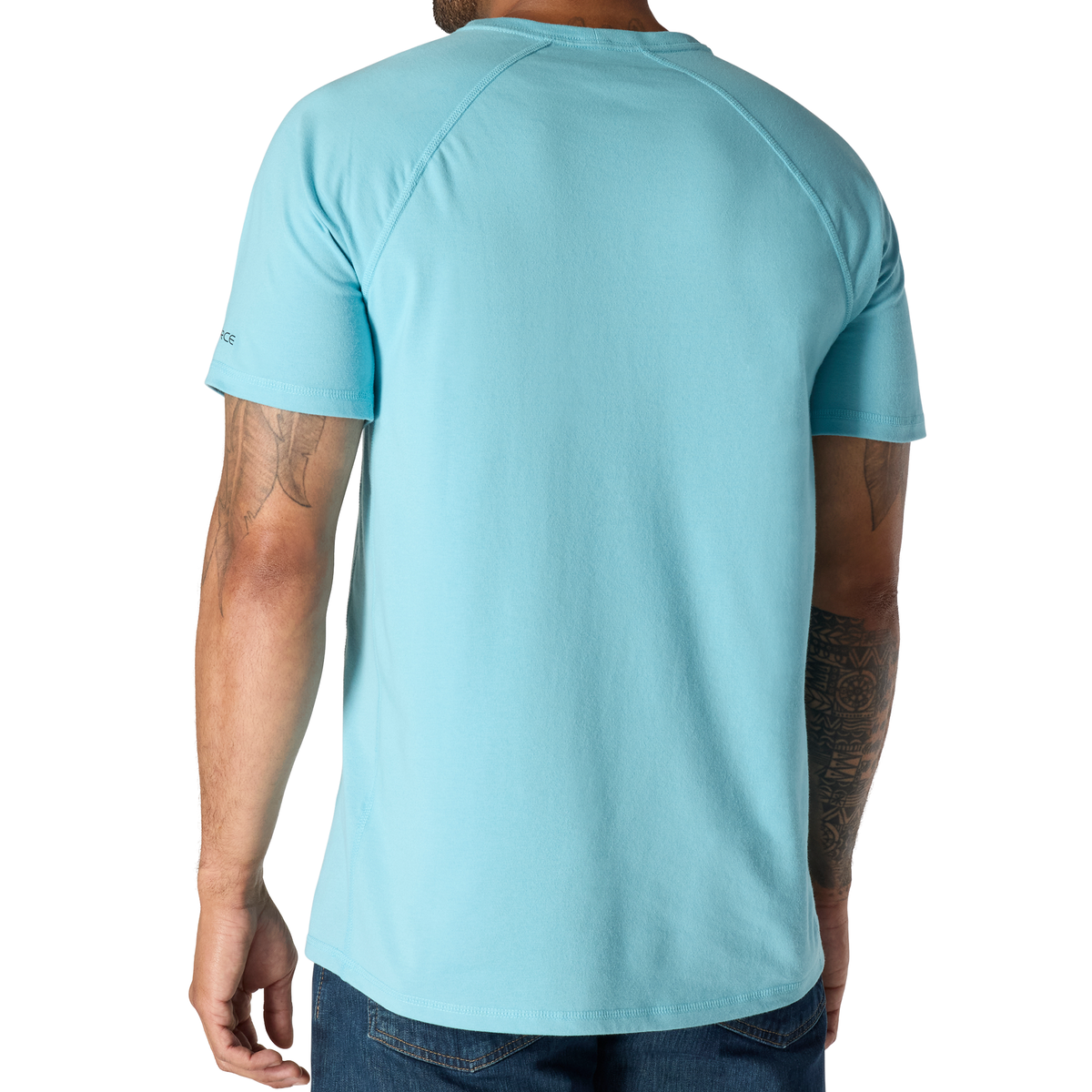 Carhartt Force Relaxed Fit Short Sleeve Tee Dusted Aqua