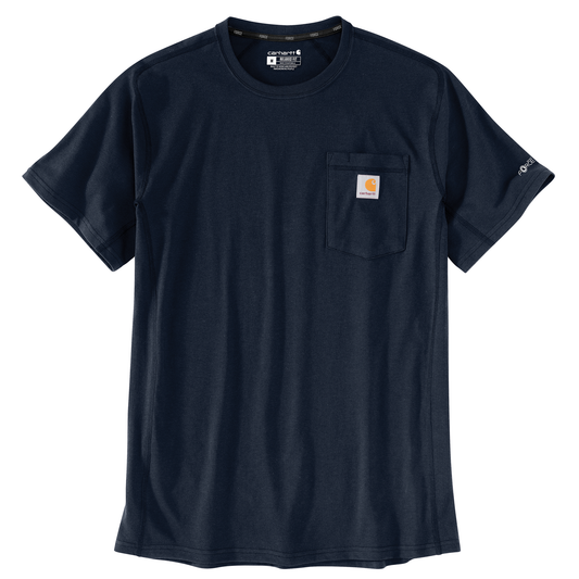 Carhartt Force Relaxed Fit Short Sleeve Tee Navy