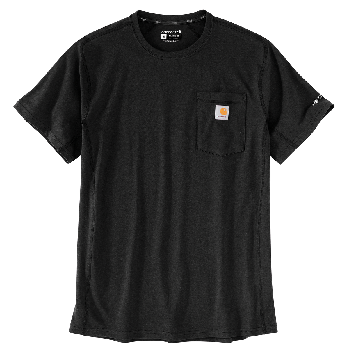 Carhartt Force Relaxed Fit Short Sleeve Tee Black