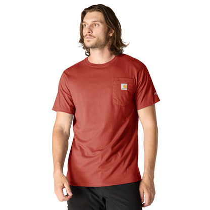 Carhartt Force Relaxed Fit Short Sleeve Tee Atomic Red