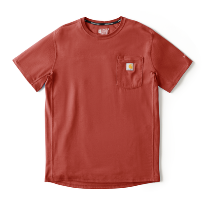 Carhartt Force Relaxed Fit Short Sleeve Tee Atomic Red