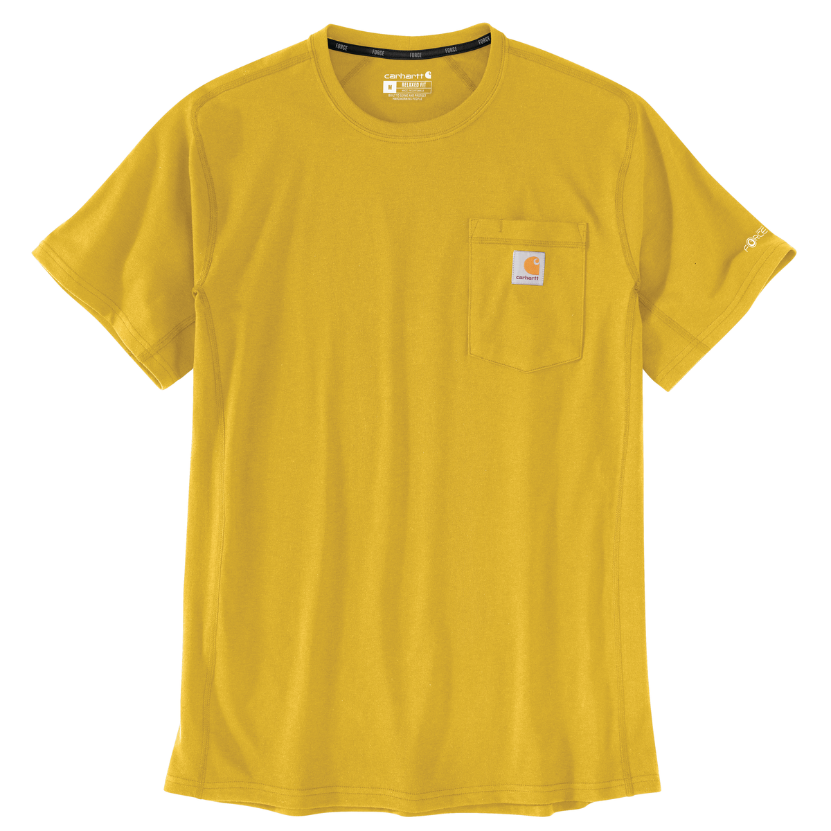 Carhartt Force Pocket Tee Yellow Curry