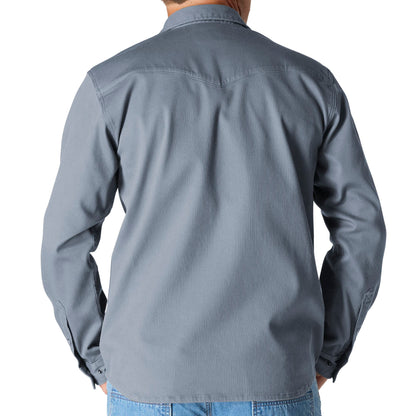 Carhartt Montana Rugged Flex Relaxed Fit Corduroy Long Sleeve Shirt Faded Navy