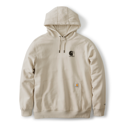 Carhartt Force Logo Hoodie Cobblestone