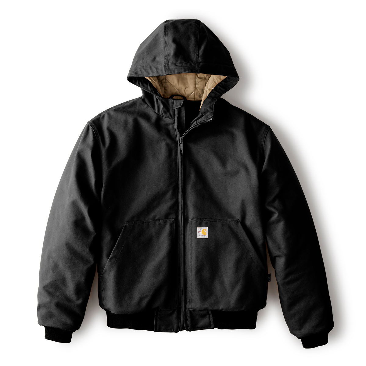 Carhartt Flame Resistant Loose Fit Duck Insulated Active Jacket Black