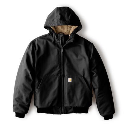Carhartt Flame Resistant Loose Fit Duck Insulated Active Jacket Black
