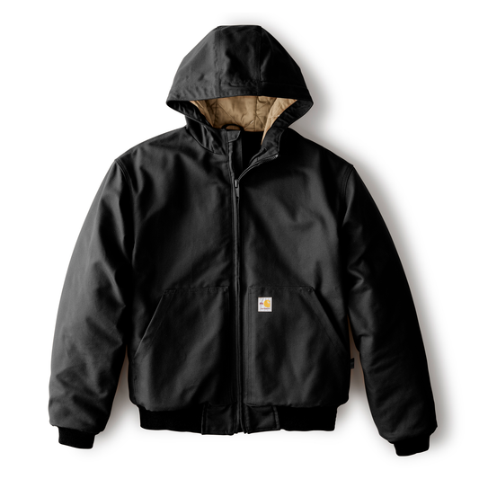 Carhartt Flame Resistant Loose Fit Duck Insulated Active Jacket Black