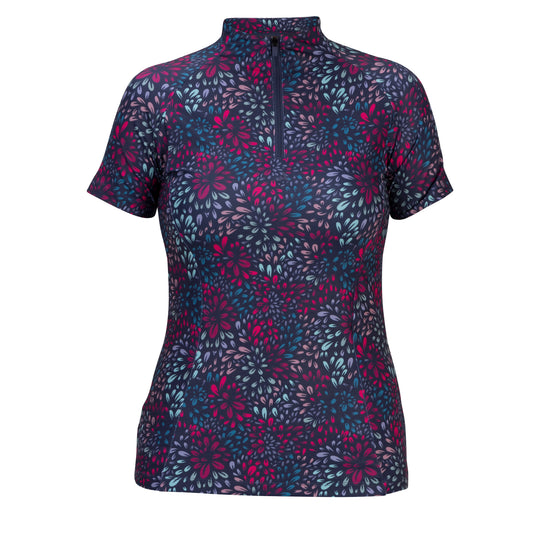 Aubrion React Short Sleeve Base Layer Petal