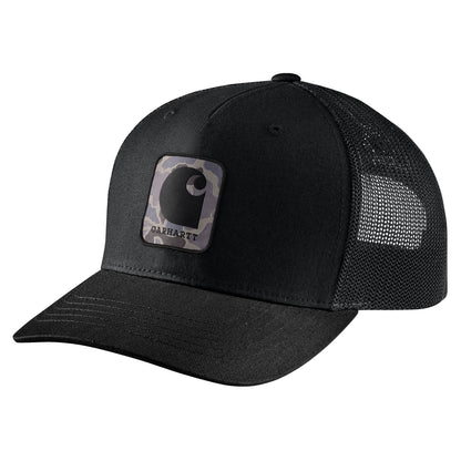 Carhartt Rugged Flex Twill Mesh-Back Camo Patch Cap