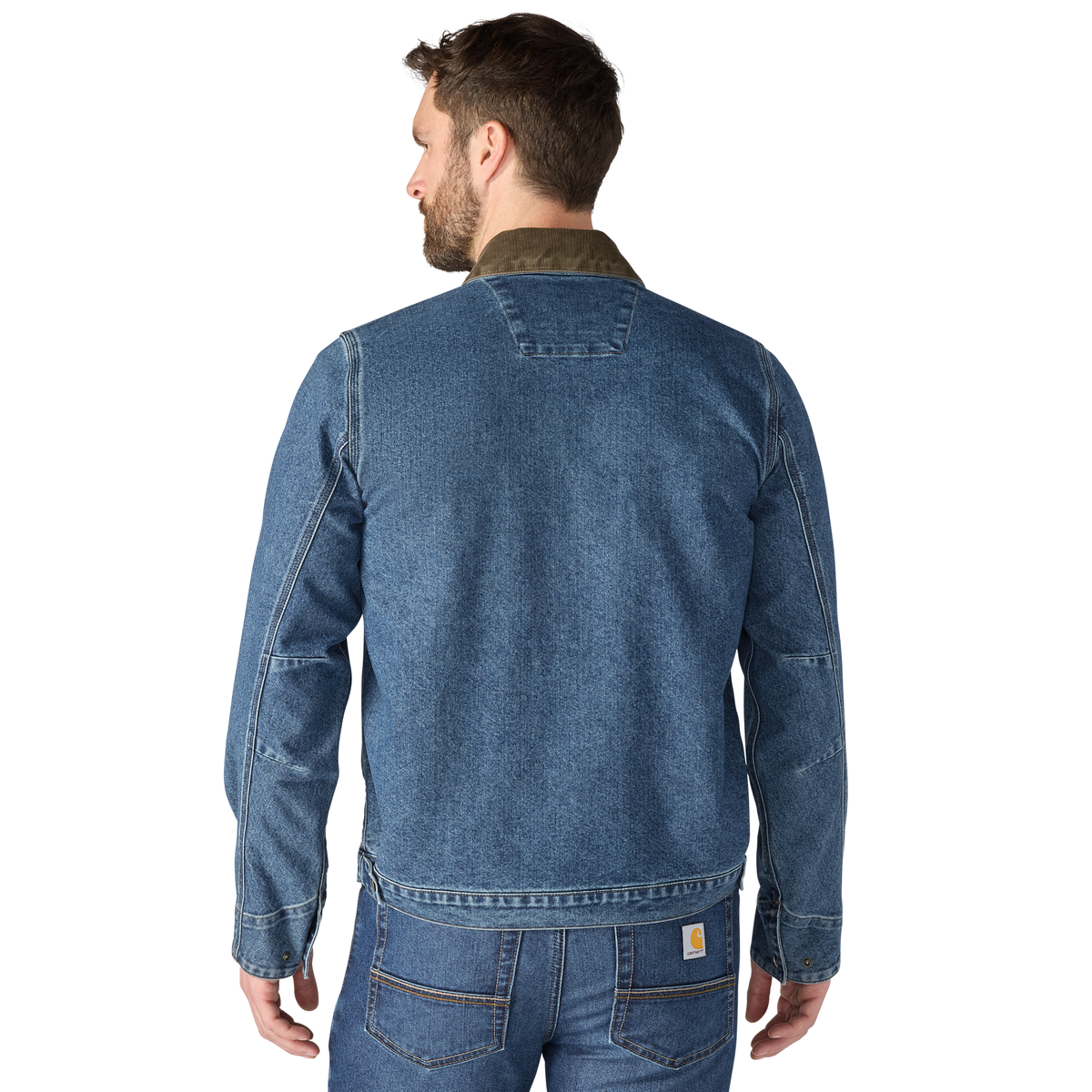 Carhartt Relaxed Fit Denim Detroit Jacket Muskegon