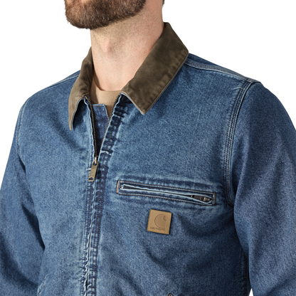 Carhartt Relaxed Fit Denim Detroit Jacket Muskegon