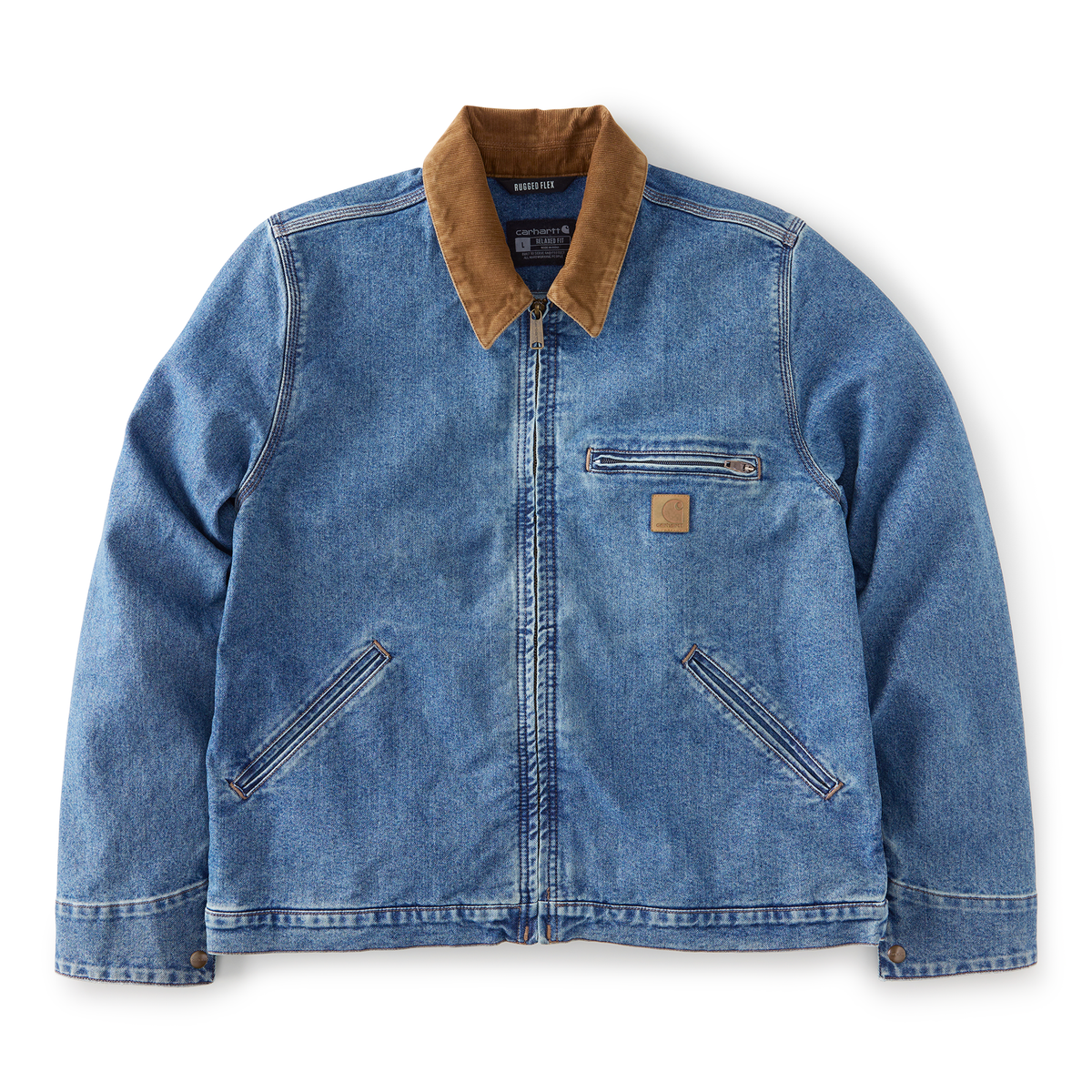 Carhartt Relaxed Fit Denim Detroit Jacket Muskegon