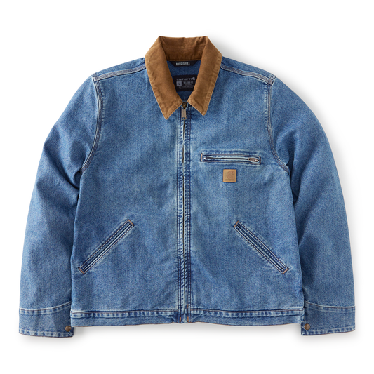 Carhartt Relaxed Fit Denim Detroit Jacket Muskegon