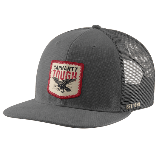 Carhartt Washed Duck Flt Brim Eagle Graphic Cap