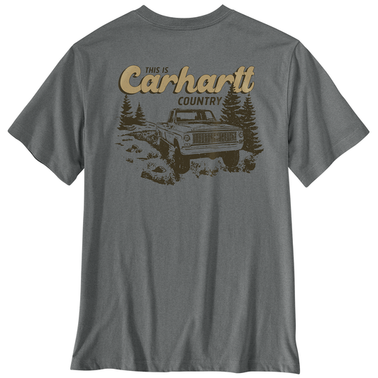 Carhartt Irvine Relaxed Truck T-Shirt Weathered Ash Heather