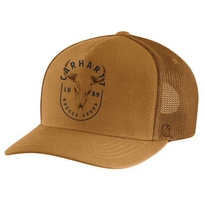 Carhartt Canvas Mesh Back Skull Graphic