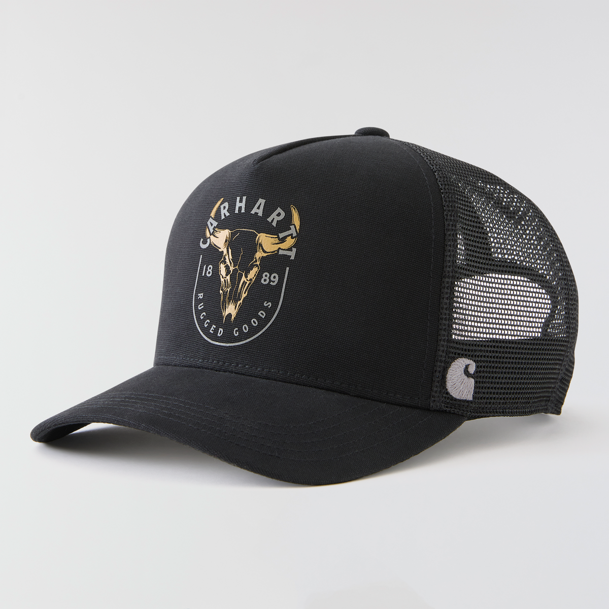 Carhartt Canvas Mesh Back Skull Graphic