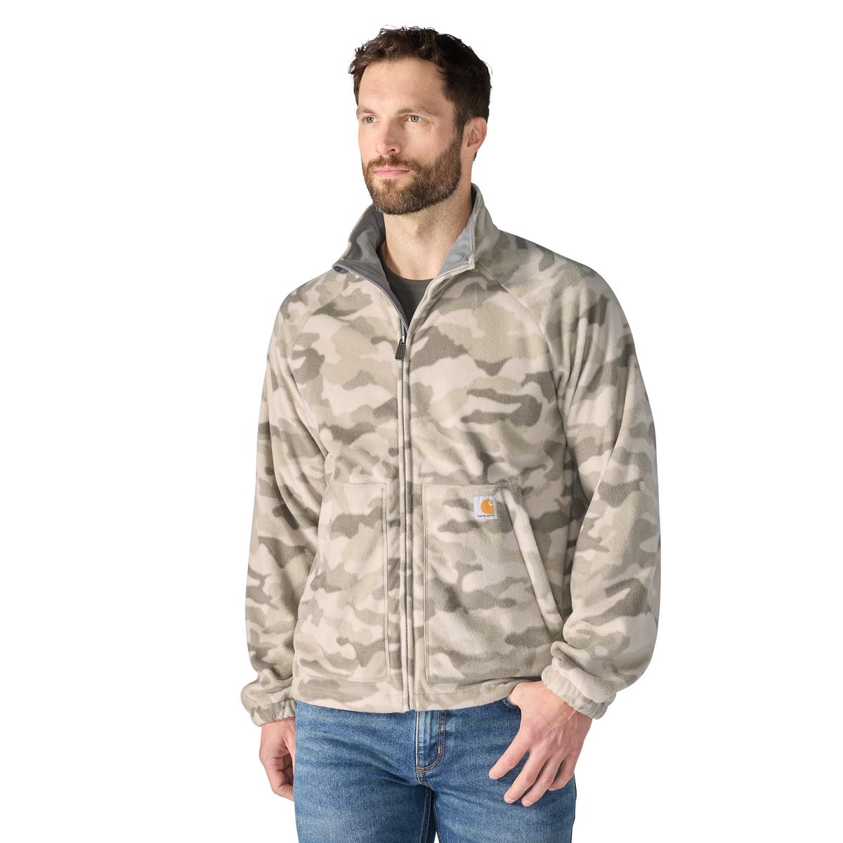 Carhartt Elkhart Jacket Fossil Tan Camo
