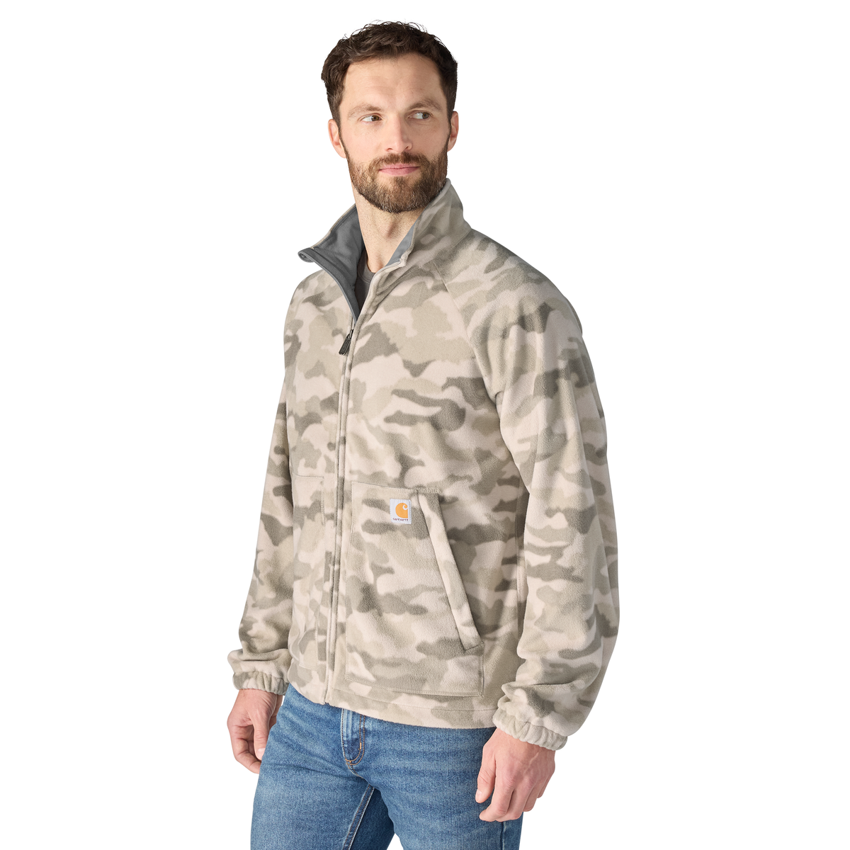 Carhartt Elkhart Jacket Fossil Tan Camo
