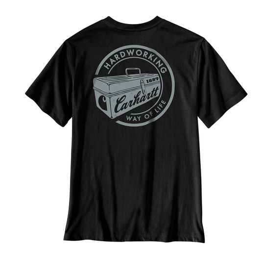 Carhartt Irvine Relaxed Hardworking T-Shirt Black