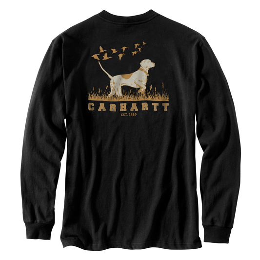Carhartt Irvine Relaxed Pointer Long Sleeve T-Shirt Black