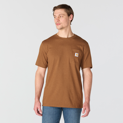 Carhartt Irvine Relaxed Welder Graphic T-Shirt Red Duck Heather
