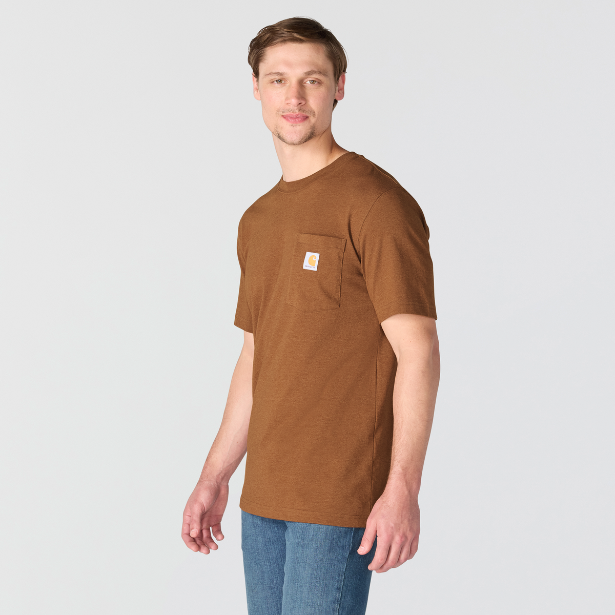 Carhartt Irvine Relaxed Welder Graphic T-Shirt Red Duck Heather