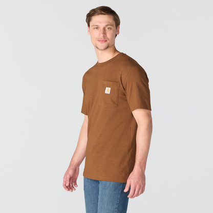 Carhartt Irvine Relaxed Welder Graphic T-Shirt Red Duck Heather
