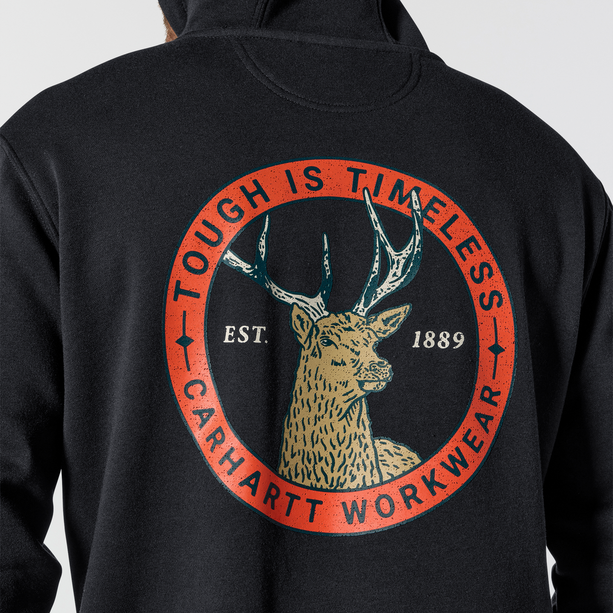 Carhartt Sawyer Deer Sweatshirt Black