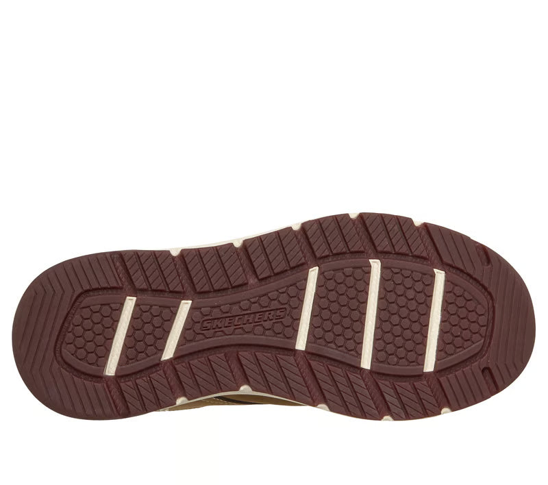 Skechers Slip Ins Flex Boot Fallow Brown Composite Toe EH