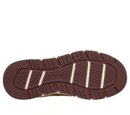 Skechers Slip Ins Flex Boot Fallow Brown Composite Toe EH