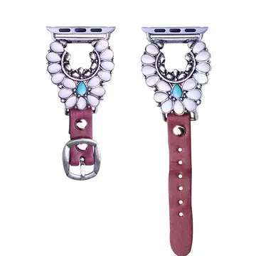 Snowing West Western Design Apple Watch Bands