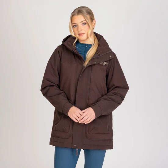 Aubrion Equestrian Winter Coat Espresso