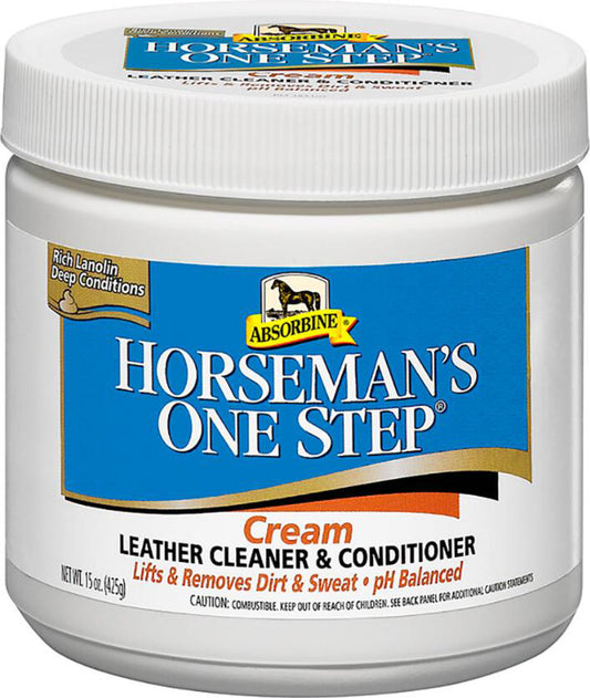 Absorbine Horseman's One Step Leather Cream