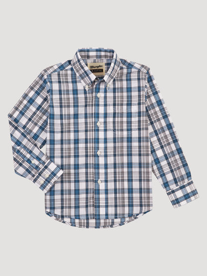 Wrangler Riata Assorted Plaid Button Down Shirt