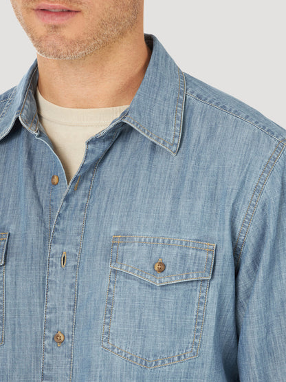 Wrangler Retro Premium Denim Shirt