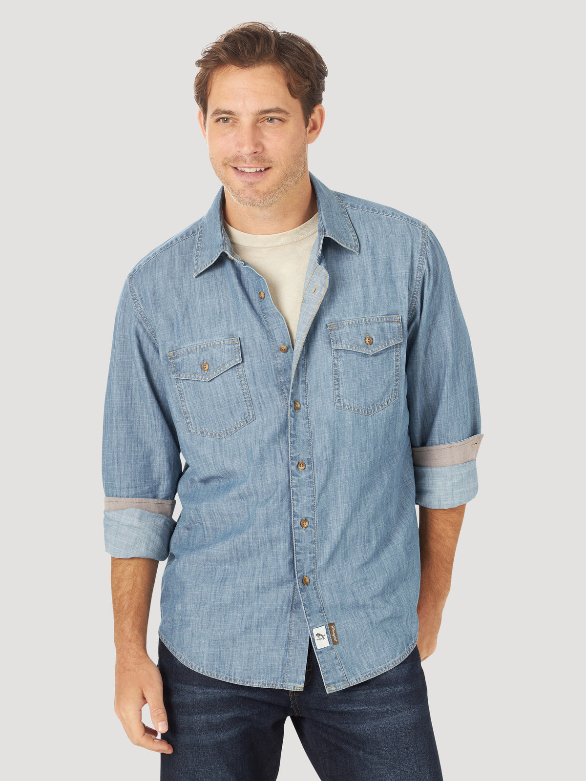 Wrangler Retro Premium Denim Shirt