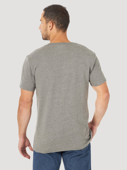 Wrangler George Strait Tee Graphite Heather