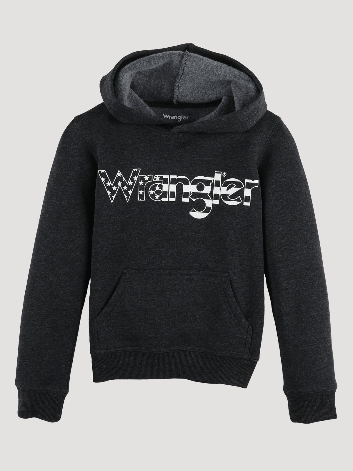 Wrangler Americana Hoodie Caviar Heather