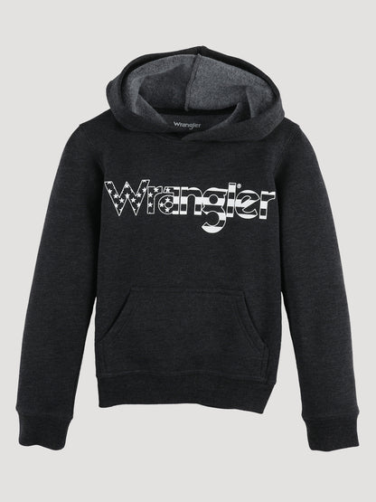 Wrangler Americana Hoodie Caviar Heather