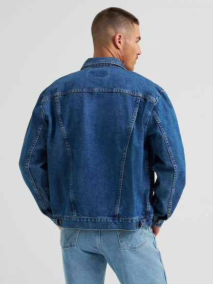 Wrangler Denim Jacket Unlined Stonewash