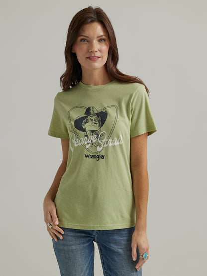 Wrangler George Strait Tee Reseda Heather