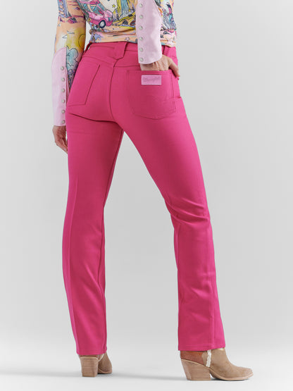 Wrangler X Barbie Wrancher Jean Hot Pink