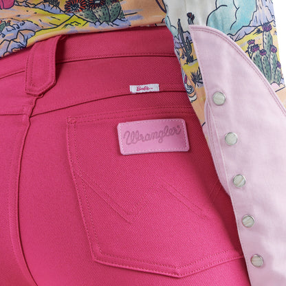 Wrangler X Barbie Wrancher Jean Hot Pink